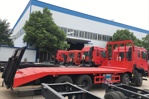 【國五】江淮K5前四后八挖機(jī)平板車 【國五】江淮K5前四后八挖機(jī)平板車