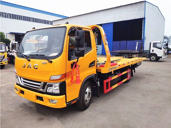 江淮駿鈴V5一拖二藍牌清障車