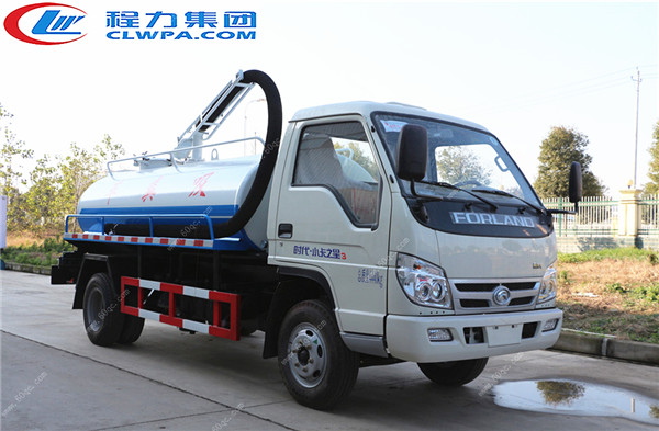 福田時代藍牌吸糞車