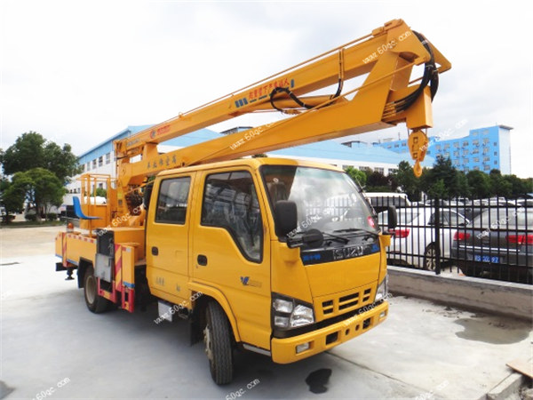 慶鈴五十鈴雙排16米高空作業車 慶鈴五十鈴雙排16米高空作業車