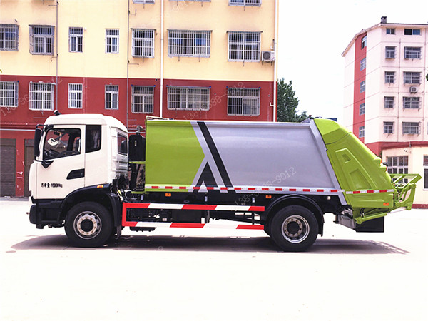 國六東風(fēng)天錦壓縮垃圾車